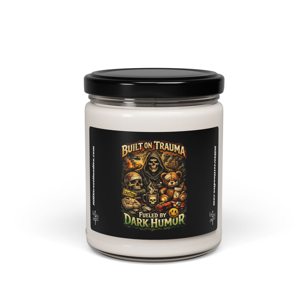 Smell your trauma, gag gift, Scented Soy Candle, 9oz
